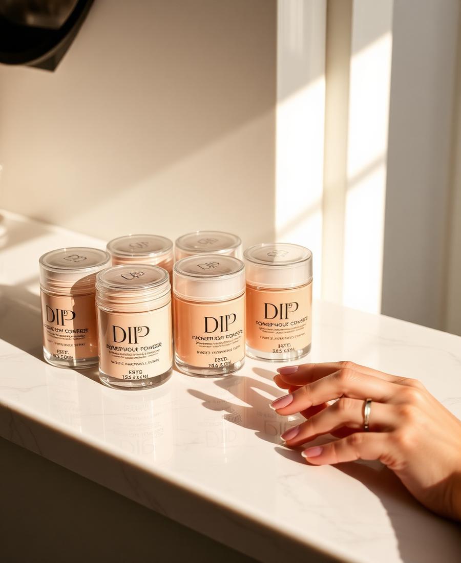 Dip Powder at Ecco Nails & Spa in Lake Mary